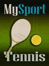 Mein Sport Tennis von Joost Hogervorst Miniaturansicht