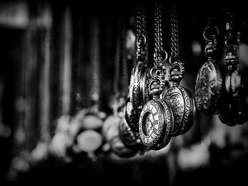 Portobello Road... (zwart, wit, Londen)