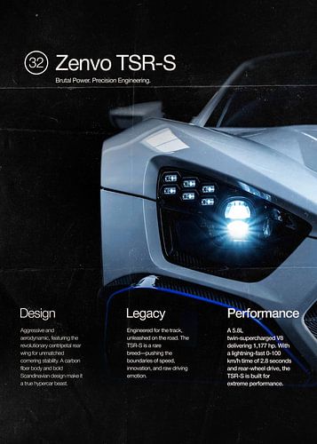 Magazine Zenvo TSR-S sur Ali Firdaus