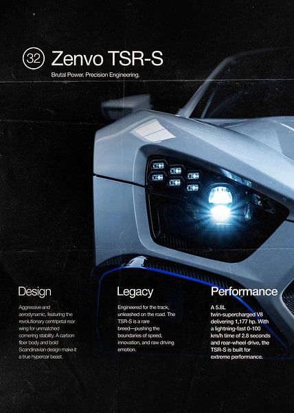 Zenvo TSR-S Zeitschrift von Ali Firdaus