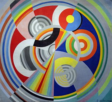 Rhythmus, Nummer 1 von Robert Delaunay van Peter Balan