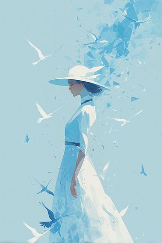 Dance with the Birds in Blue no. 5