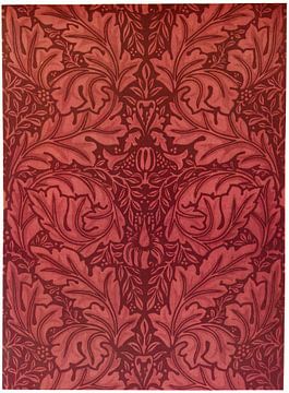 William Morris - Acanthus ontwerp (voor bedrukt fluweel) van Peter Balan