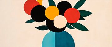 Vase moderne aux formes géométriques sur Poster Art Shop