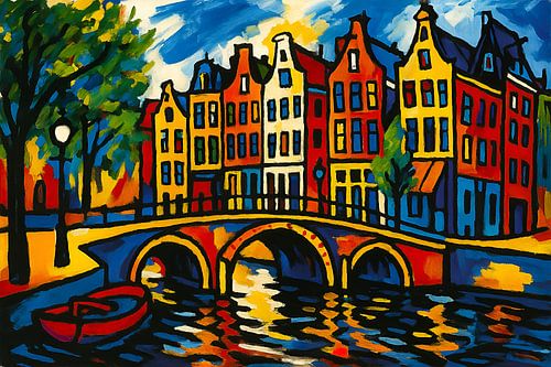 Amsterdam schilderij