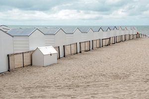 Cabanes de plage sur Arno Maetens