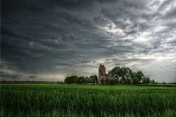 Skies over Friesland van Mike Bing