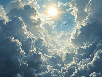 Zeitreise im Wolkenmeer – Surreale Himmelslandschaft
