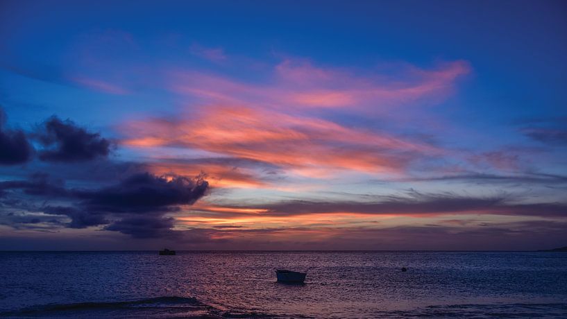 Curacao evening by the sea by Bea Moedt