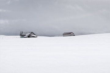 'Hartje Winter in Beieren' van Jacques Vledder