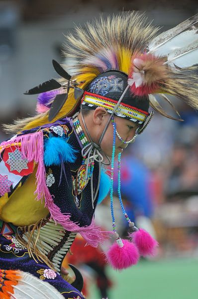 Blackfoot Indiaan von Lex van Doorn