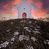 Leidschendam the white church by Digitale Schilderijen
