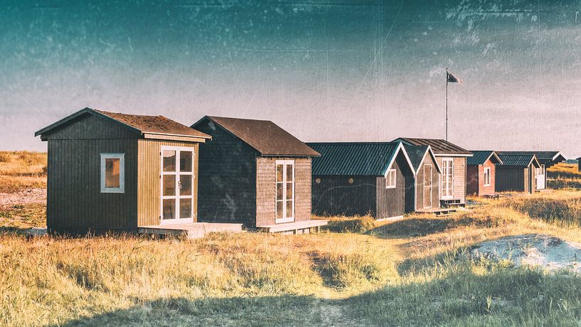 Beach houses by Kirsten Warner