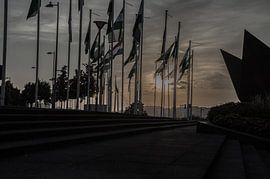 Rotterdam vlaggen 3 von Oguzhan Beyaztas