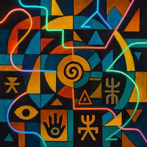 Rituel Bauhaus au néon