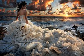 Hochzeitskleid Fantasie Asien von Egon Zitter