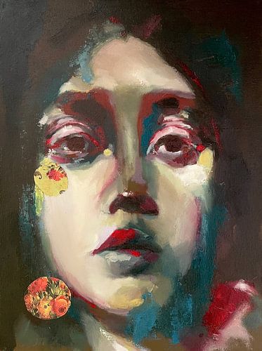 In Between Realms by Helia Tayebi Art