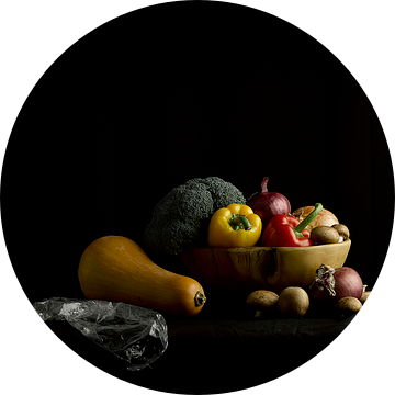 Groenten Stilleven van Guido Boogert