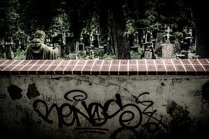 Behind the wall
