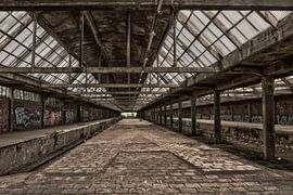 Abandoned station by Ans Bastiaanssen