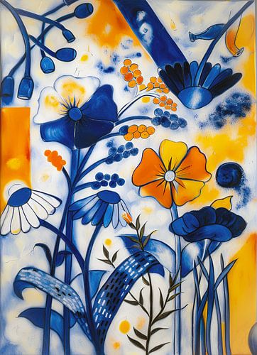 Bloemen expressief