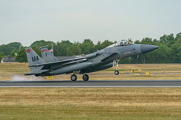F-15C Eagle Massachusetts Air National Guard.
