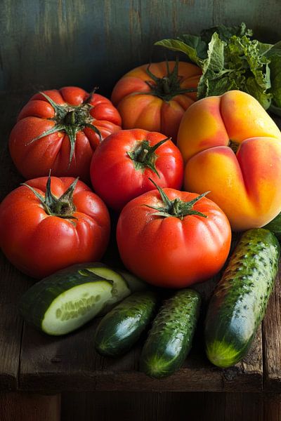 Fresh vegetables by Poster Art Shop