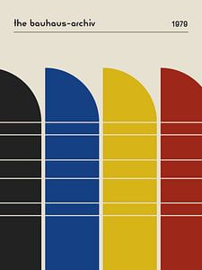 Bauhaus-Archiv Abstracte Illustratie