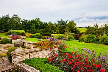Lady Farm Tuin, Chelwood, Engeland van Lieuwe J. Zander