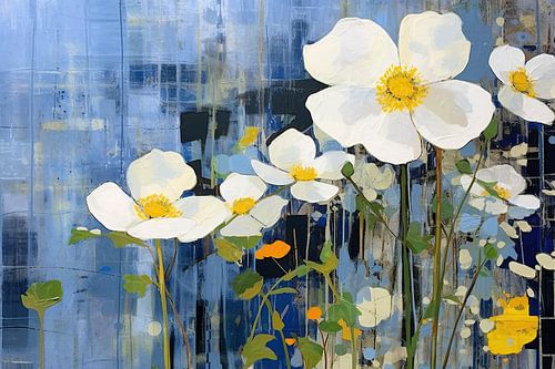 Butterblume | Tanzende Blumen | Butterblumenfresko