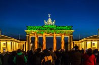 Brandenburger Tor in een bijzonder licht van Frank Herrmann thumbnail