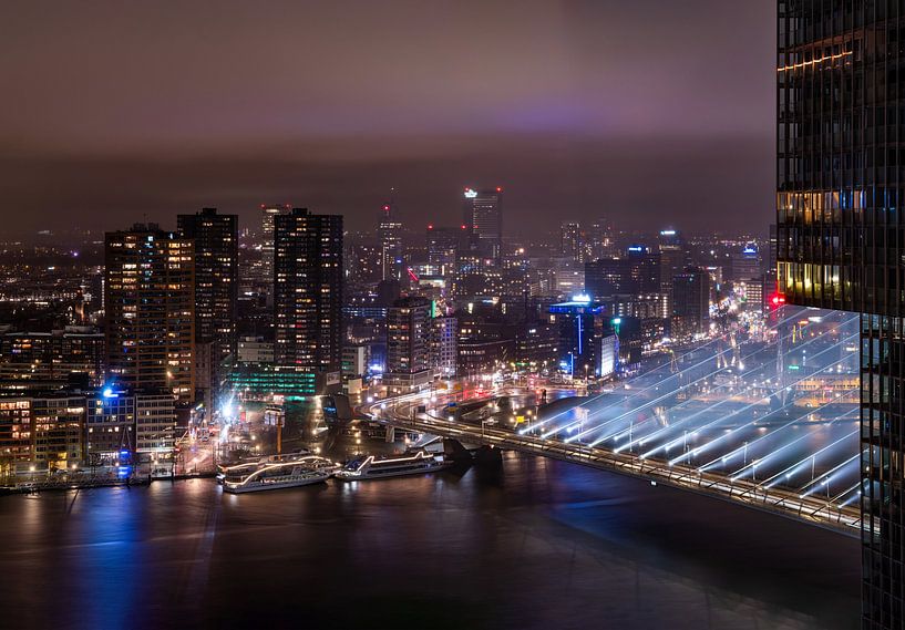 Rotterdam 's nachts par David Zisky