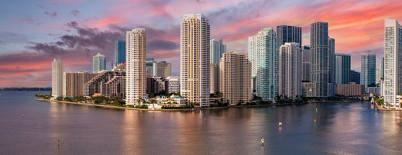 L'horizon de Miami au lever du soleil par Tilo Grellmann
