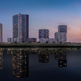 Spijkenisse Skyline the upsidedown van Frank Herben