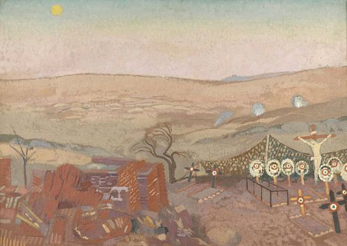 Friedhof von Benay, in der Nähe von Saint-Quentin, Maurice Denis