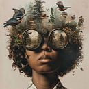 Lady of the forest 2.0 by Mel Digital Art thumbnail