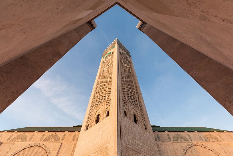 Moschee Hassan II in Casablanca, Marokko von VIDEOMUNDUM