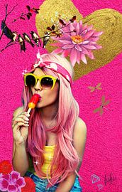 Pink Delight by JK22 Art Bakery