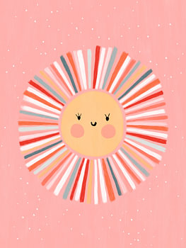 Happy Rainbow Sun – Une chambre d'enfant pleine de fantaisie