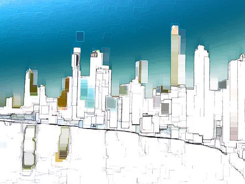 22. city-art, abstract, stad C.