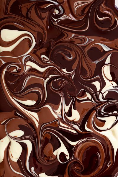 Mélange de chocolat fondu par BeeldigBeeld Food & Lifestyle