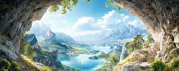 Landschap van OMG Art