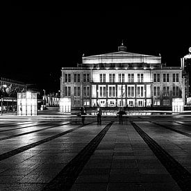 Leipzig bei Nacht von Diana Bruhn