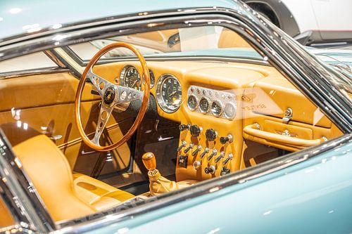 Lamborghini 350 GT klassieke Gran Turismo sportwagen interieur