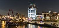 De Oudehaven en het Witte Huis in Rotterdam van MS Fotografie | Marc van der Stelt thumbnail