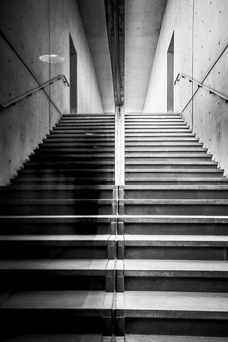 Reflektierende Treppe