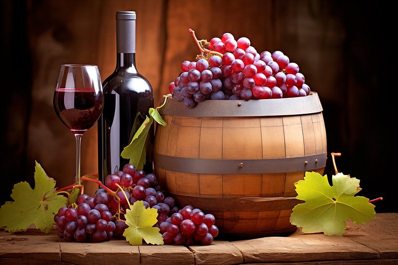 Nature morte de vin par Cafe Noir