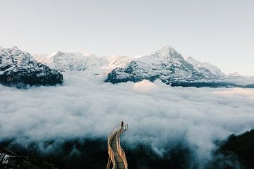 Above the clouds in Switzerland by @themissmarple