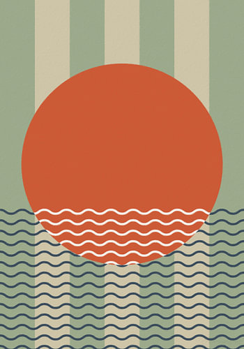 Zen im Boho Japandi – Sonnenwellen