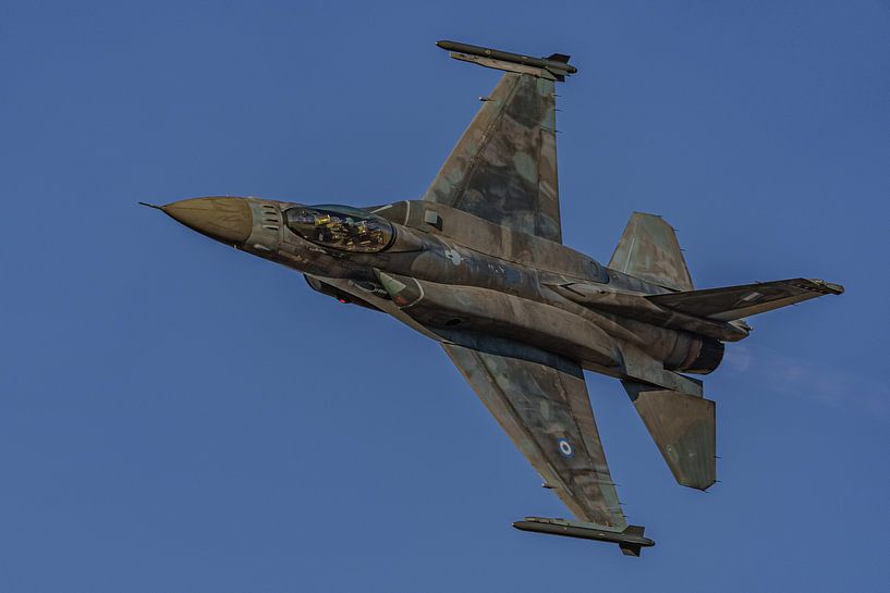 F-16 Demo Team &quot;Zeus&quot; de l'armée de l'air grecque. par Jaap van den Berg